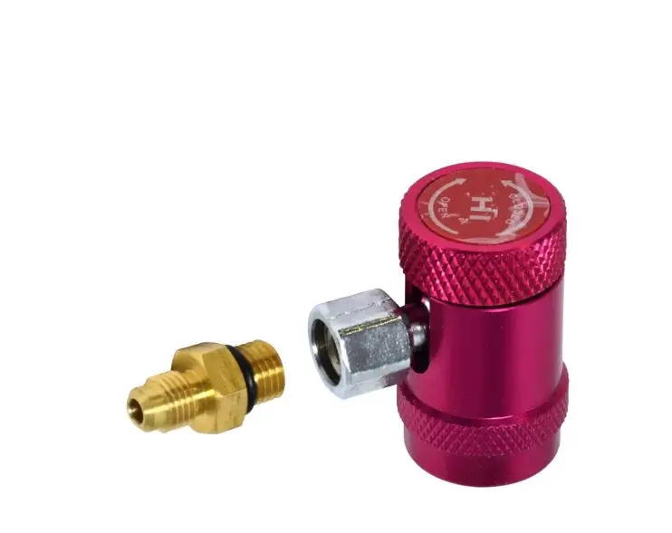 ACOPLE RAPIDO R1234YF ROJO DE ALTA