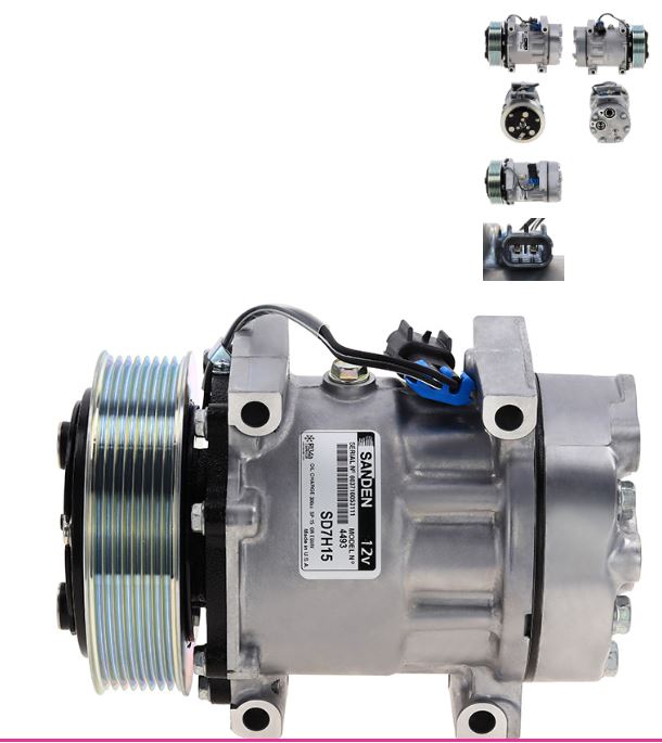 CO VOLVO/MACK/PETERBILT/KENWORTH Y FREIGHTLINER 8PK 12V OEM