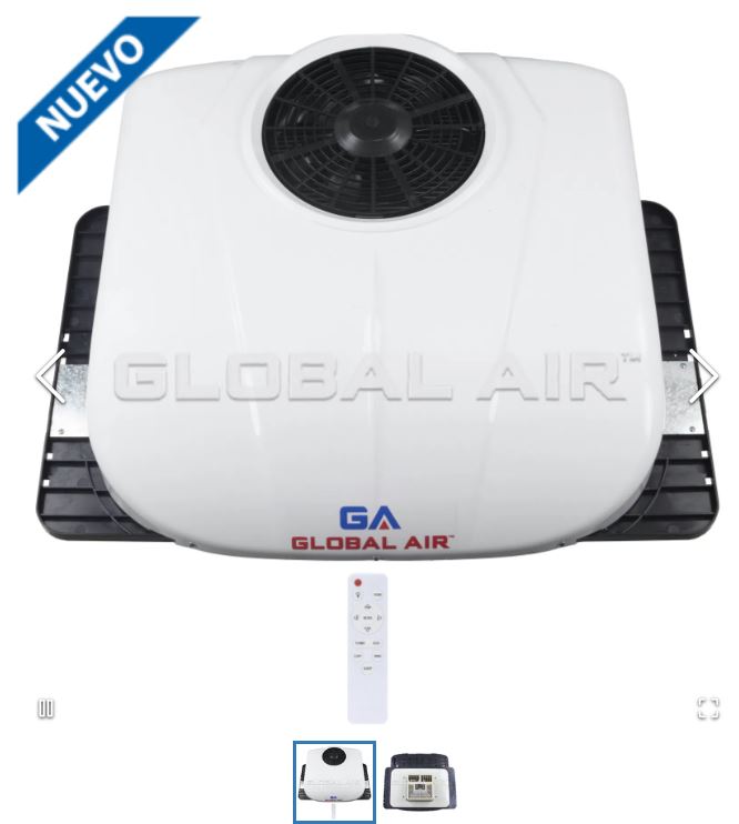 EQUIPO ELECTRICO PARA VEHICULO 12V  2200W USA R410 PARKING COOLER