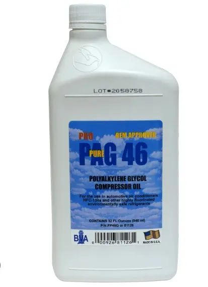 ACEITE BVA PRO PAG 46 QUARTS PLASTIC BOTTLES	