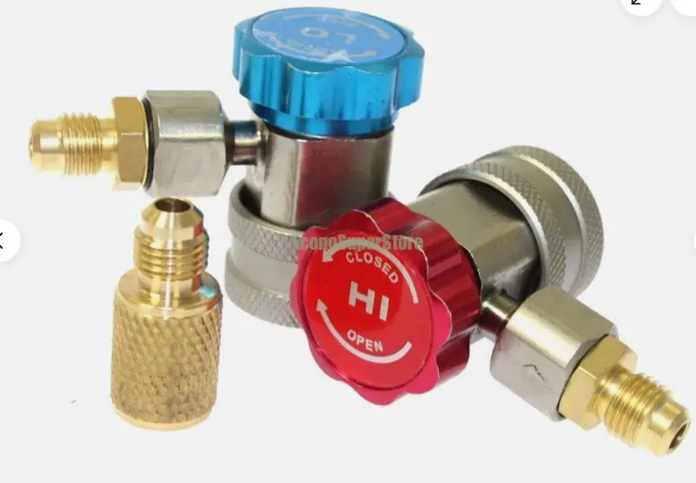 ADAPTADOR  R134A  QUICK COUPLER 1/4 ALTA
