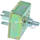 SWITCH ROTARY 4 POSITION W/NUT INDAK 1A774